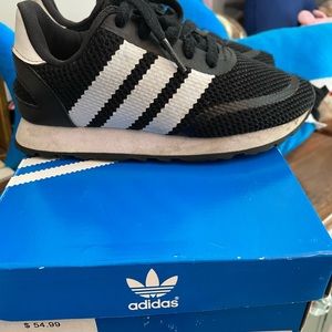 Adidas athletic shoes size 12 little kids